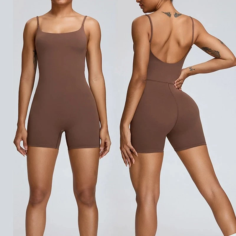 Sexy Sleeveless Yoga Jumpsuits